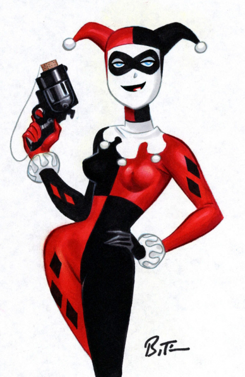 John Grange Vs Kayla Wilson.Cosplay match! Harley-quinn-with-gun-bruce-timm.png